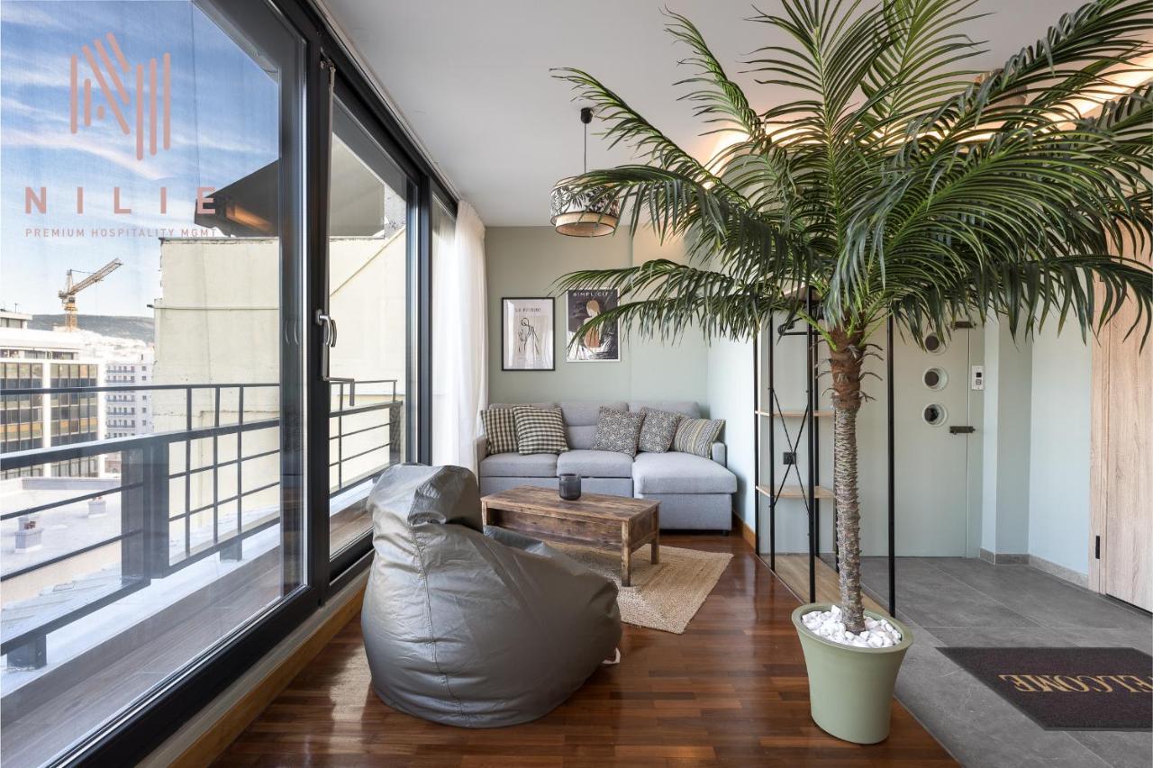 Ferienwohnung Okto Penthouse, Nilie Hospitality Mgmt Thessaloniki Exterior foto
