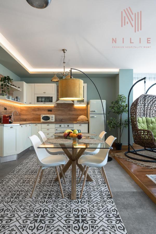 Ferienwohnung Okto Penthouse, Nilie Hospitality Mgmt Thessaloniki Exterior foto